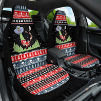 Alien Christmas Car Seat Cover Xmas Holiday Patterns - Wonder Print Shop