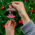 Alien Christmas Ceramic Ornament Xmas Holiday Patterns - Wonder Print Shop