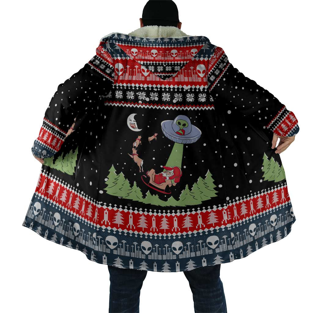 Alien Christmas Cloak Xmas Holiday Patterns - Wonder Print Shop
