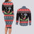 Alien Christmas Couples Matching Long Sleeve Bodycon Dress and Long Sleeve Button Shirt Xmas Holiday Patterns - Wonder Print Shop