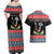 Alien Christmas Couples Matching Off Shoulder Maxi Dress and Hawaiian Shirt Xmas Holiday Patterns - Wonder Print Shop
