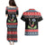 Alien Christmas Couples Matching Puletasi and Hawaiian Shirt Xmas Holiday Patterns - Wonder Print Shop