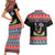 Alien Christmas Couples Matching Short Sleeve Bodycon Dress and Hawaiian Shirt Xmas Holiday Patterns - Wonder Print Shop
