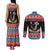 Alien Christmas Couples Matching Tank Maxi Dress and Long Sleeve Button Shirt Xmas Holiday Patterns - Wonder Print Shop