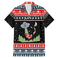 Alien Christmas Family Matching Mermaid Dress and Hawaiian Shirt Xmas Holiday Patterns - Wonder Print Shop