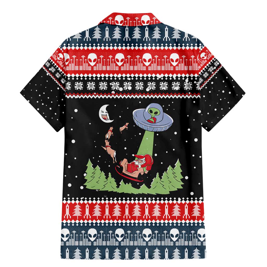 Alien Christmas Family Matching Mermaid Dress and Hawaiian Shirt Xmas Holiday Patterns - Wonder Print Shop