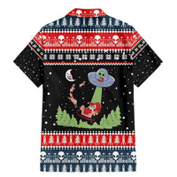 Alien Christmas Family Matching Mermaid Dress and Hawaiian Shirt Xmas Holiday Patterns - Wonder Print Shop