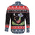 Alien Christmas Family Matching Off The Shoulder Long Sleeve Dress and Hawaiian Shirt Xmas Holiday Patterns - Wonder Print Shop