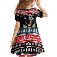 Alien Christmas Family Matching Off Shoulder Maxi Dress and Hawaiian Shirt Xmas Holiday Patterns - Wonder Print Shop