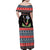 Alien Christmas Family Matching Off Shoulder Maxi Dress and Hawaiian Shirt Xmas Holiday Patterns - Wonder Print Shop