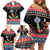 Alien Christmas Family Matching Off Shoulder Short Dress and Hawaiian Shirt Xmas Holiday Patterns - Wonder Print Shop