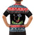 Alien Christmas Family Matching Short Sleeve Bodycon Dress and Hawaiian Shirt Xmas Holiday Patterns - Wonder Print Shop