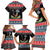 Alien Christmas Family Matching Short Sleeve Bodycon Dress and Hawaiian Shirt Xmas Holiday Patterns - Wonder Print Shop