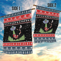 Alien Christmas Garden Flag Xmas Holiday Patterns - Wonder Print Shop