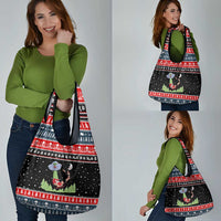 Alien Christmas Grocery Bag Xmas Holiday Patterns - Wonder Print Shop