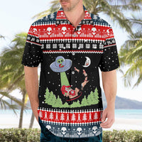 Alien Christmas Hawaiian Shirt Xmas Holiday Patterns - Wonder Print Shop
