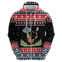 Alien Christmas Hoodie Xmas Holiday Patterns - Wonder Print Shop