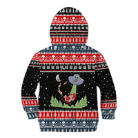 Alien Christmas Kid Hoodie Xmas Holiday Patterns - Wonder Print Shop