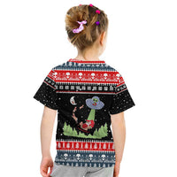 Alien Christmas Kid T Shirt Xmas Holiday Patterns - Wonder Print Shop