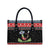 Alien Christmas Leather Bag Xmas Holiday Patterns - Wonder Print Shop