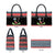 Alien Christmas Leather Bag Xmas Holiday Patterns - Wonder Print Shop