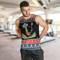Alien Christmas Men Tank Top Xmas Holiday Patterns - Wonder Print Shop