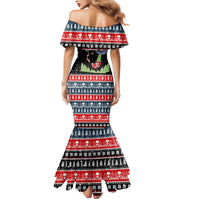 Alien Christmas Mermaid Dress Xmas Holiday Patterns - Wonder Print Shop