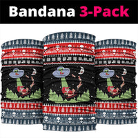 Alien Christmas Neck Gaiter Xmas Holiday Patterns - Wonder Print Shop