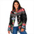 Alien Christmas Padded Jacket Xmas Holiday Patterns - Wonder Print Shop