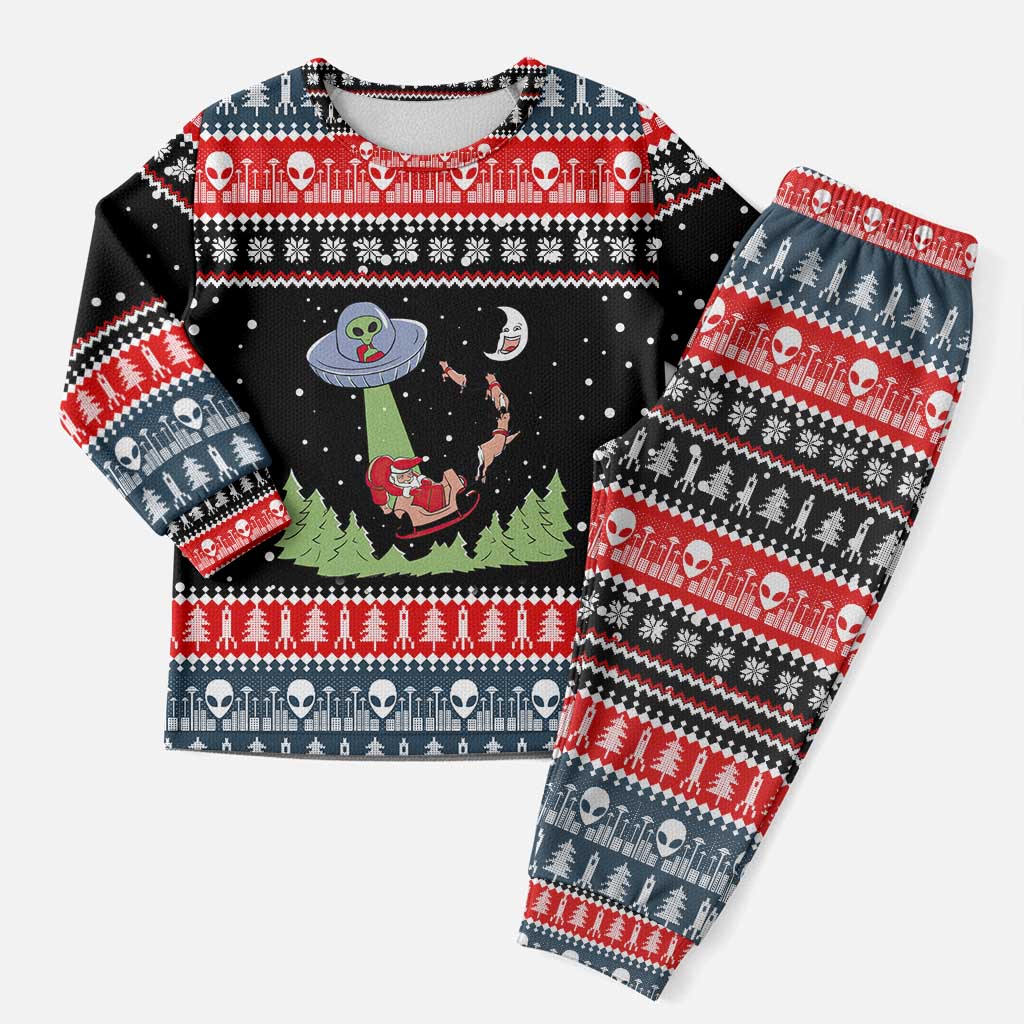 Alien Christmas Pajama Set Xmas Holiday Patterns - Wonder Print Shop