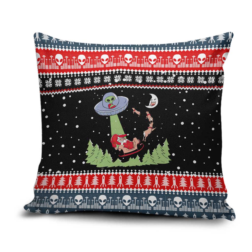 Alien Christmas Pillow Cover Xmas Holiday Patterns - Wonder Print Shop