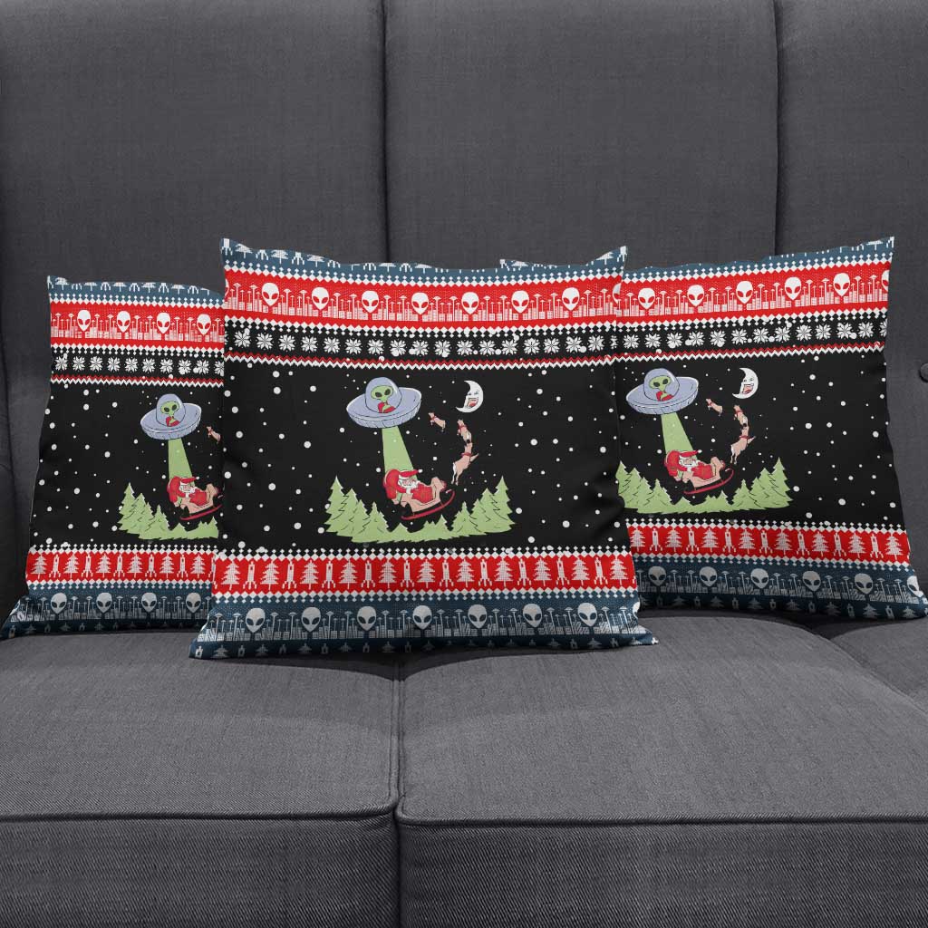 Alien Christmas Pillow Cover Xmas Holiday Patterns - Wonder Print Shop