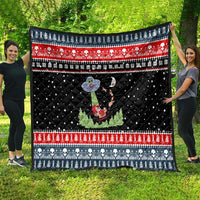Alien Christmas Quilt Xmas Holiday Patterns - Wonder Print Shop