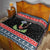 Alien Christmas Quilt Xmas Holiday Patterns - Wonder Print Shop
