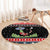 Alien Christmas Round Carpet Xmas Holiday Patterns - Wonder Print Shop