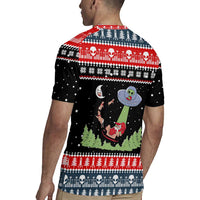 Alien Christmas Rugby Jersey Xmas Holiday Patterns - Wonder Print Shop
