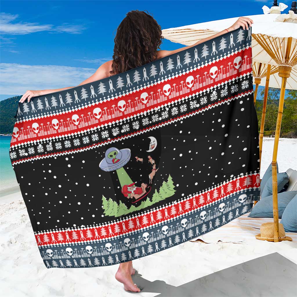 Alien Christmas Sarong Xmas Holiday Patterns - Wonder Print Shop