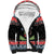 Alien Christmas Sherpa Hoodie Xmas Holiday Patterns - Wonder Print Shop