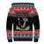 Alien Christmas Sherpa Hoodie Xmas Holiday Patterns - Wonder Print Shop