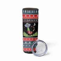 Alien Christmas Skinny Tumbler Xmas Holiday Patterns - Wonder Print Shop