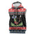 Alien Christmas Sleeveless Zip Hoodie Xmas Holiday Patterns - Wonder Print Shop
