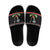 Alien Christmas Slide Sandals Xmas Holiday Patterns - Wonder Print Shop