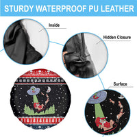 Alien Christmas Spare Tire Cover Xmas Holiday Patterns - Wonder Print Shop