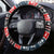 Alien Christmas Steering Wheel Cover Xmas Holiday Patterns - Wonder Print Shop