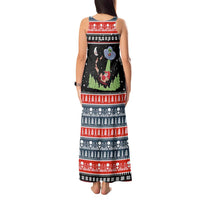 Alien Christmas Tank Maxi Dress Xmas Holiday Patterns - Wonder Print Shop
