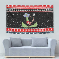 Alien Christmas Tapestry Xmas Holiday Patterns - Wonder Print Shop
