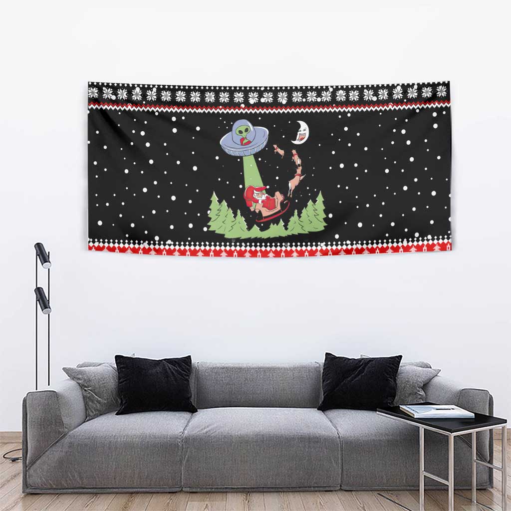 Alien Christmas Tapestry Xmas Holiday Patterns - Wonder Print Shop