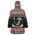 Alien Christmas Wearable Blanket Hoodie Xmas Holiday Patterns - Wonder Print Shop