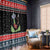 Alien Christmas Window Curtain Xmas Holiday Patterns - Wonder Print Shop
