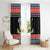 Alien Christmas Window Curtain Xmas Holiday Patterns - Wonder Print Shop
